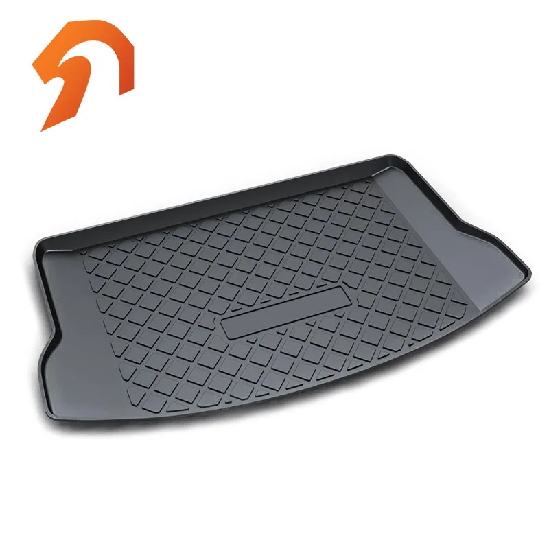 

Rubber Rear Trunk Cover Cargo Liner Trunk Tray Floor Mats For TOYOTA Yaris 2015-2017 Carpet Liner Mats