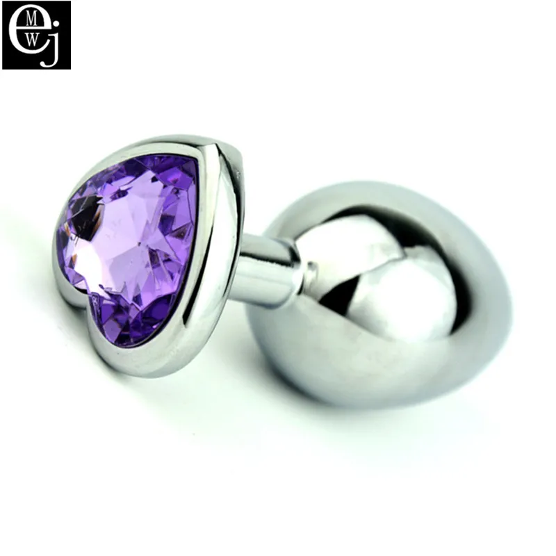 EJMW 3 размера анальные секс игрушки вы можете выбрать сердце Желейная Анальная