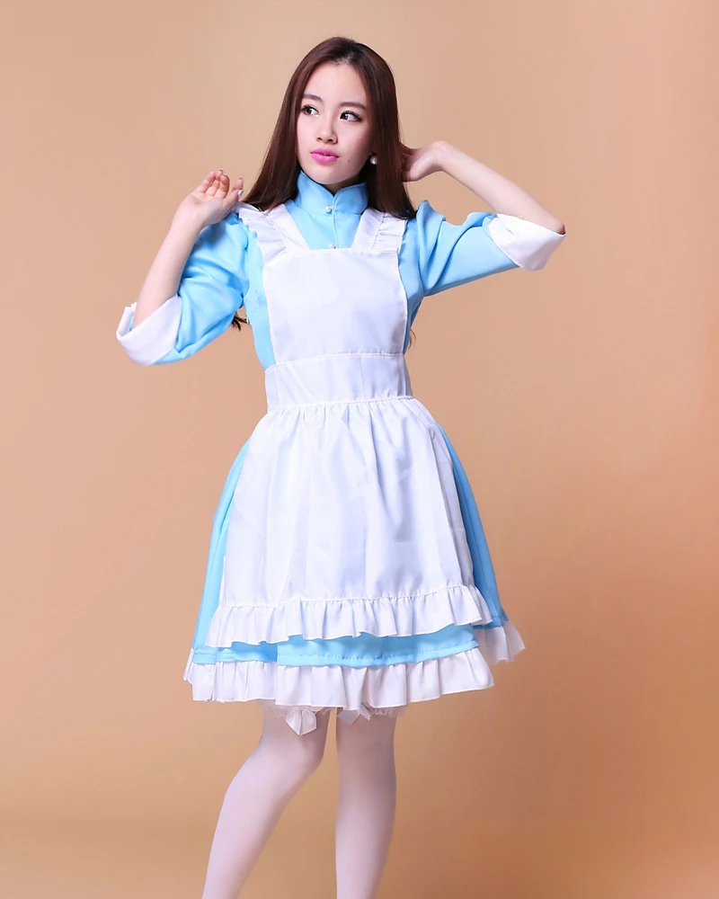 Высокое качество женский синий Фотофон|anime cosplay clothing|cosplay clothinganime |