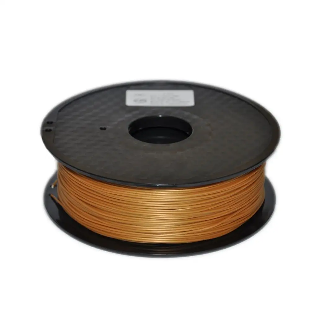 PLA Gold PLA 1,75 мм для MakerBot/RepRap принтер пластиковые резиновые расходные материалы материал 3d Принтер Нити - Цвет: PLA Gold