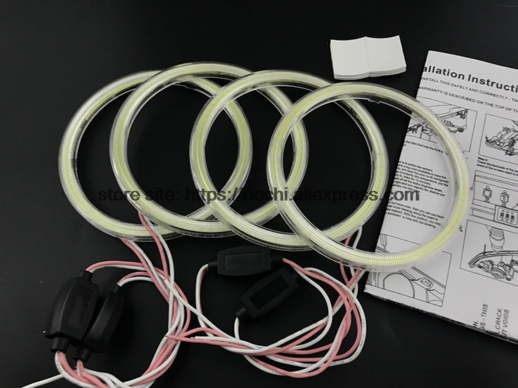 Высокое качество COB Led Light Белый Halo Cob Led angel eyes кольцо без ошибок для Nissan Altima Coupe 2010 2011 2012 2013