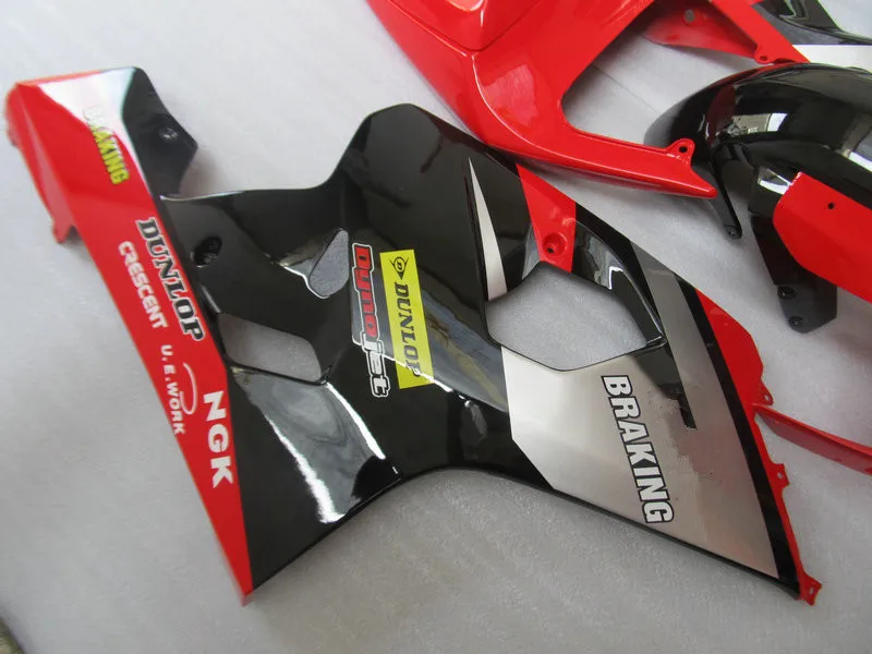 Комплект обтекателей для мотоцикла GSXR600 750 K4 04 05 GSXR 600 GSXR750 2004 2005 ABS красный