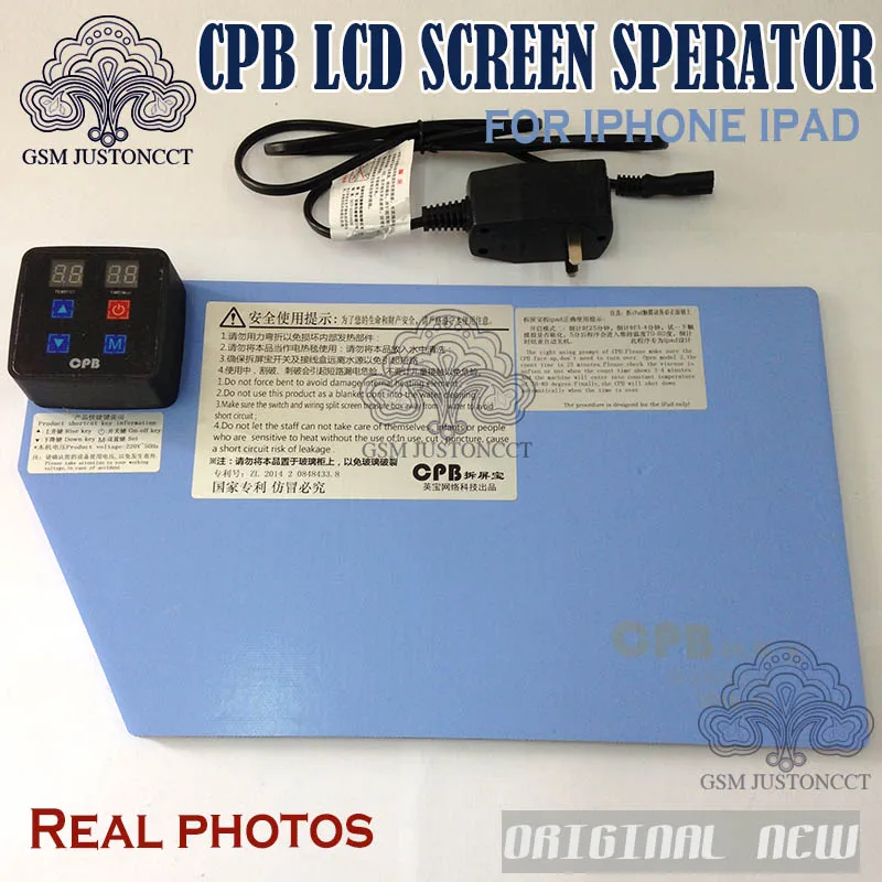 new cpb mobile phone lcd screen repair kits separating tool open screen separator heating pad for phone and ipad open tool mat free global shipping