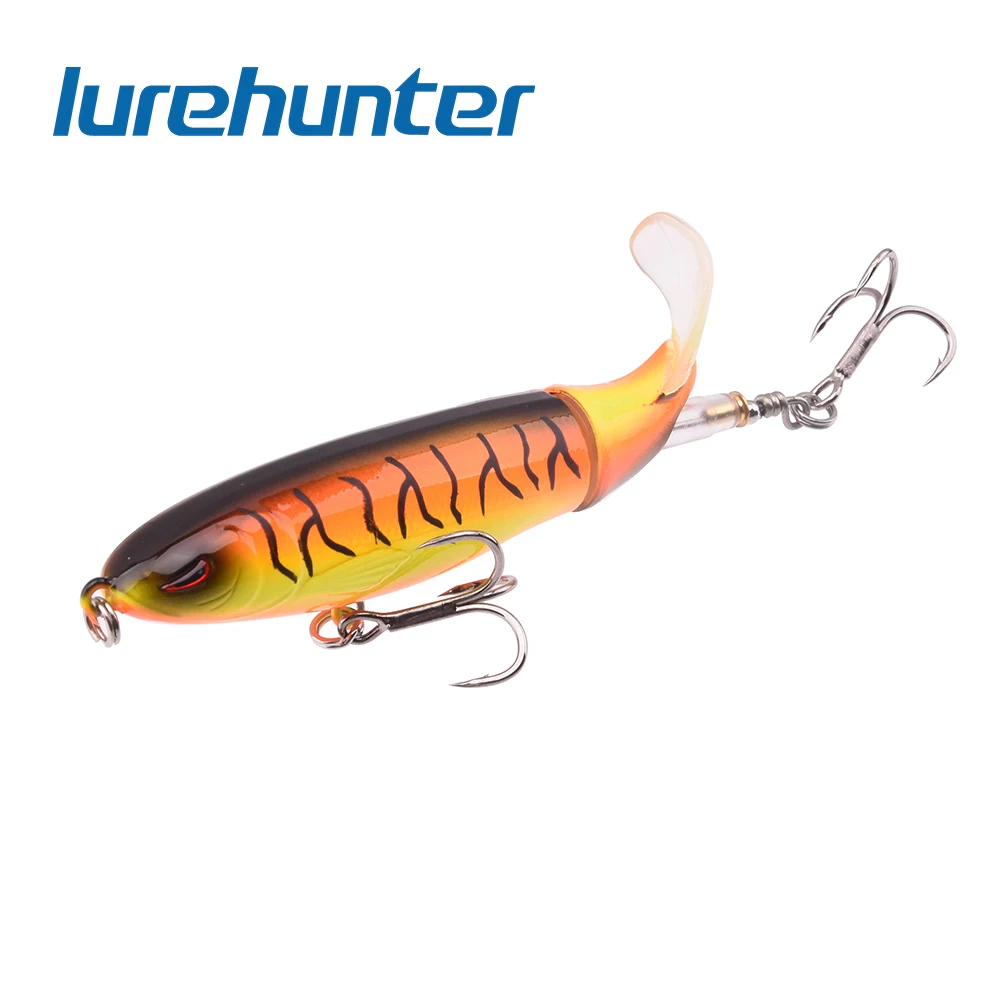 Whopper Plopper 100 мм 13 г Искусственная верхняя приманка для рыбной ловли Искусственные