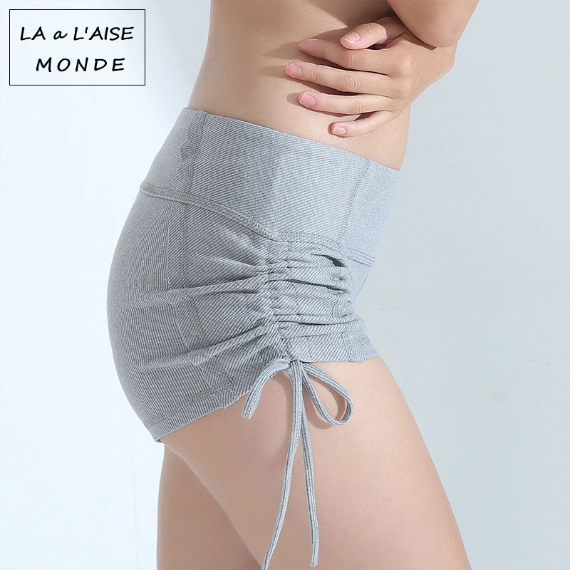 Women Running Yoga Shorts Tights Women's Gym Sport Fitness Sportswear Low Waist Sexy Push Up Hips | Спорт и развлечения