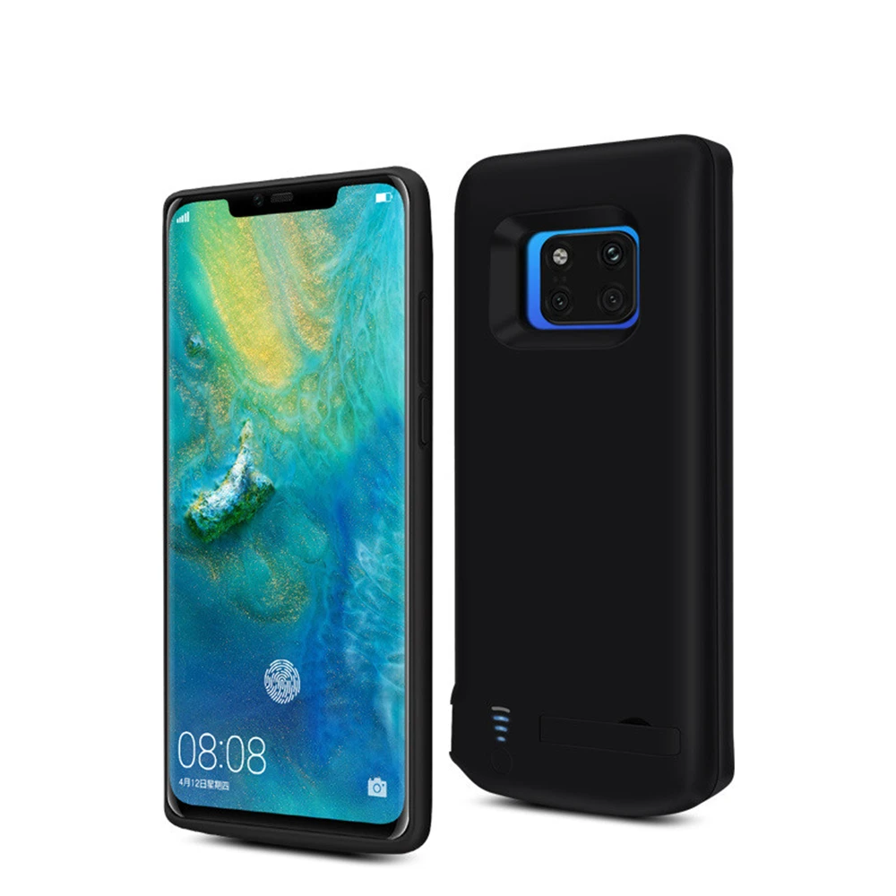 Чехлы для зарядки аккумуляторов 6000 мАч Huawei Mate 20 Pro силиконовый ударопрочный чехол