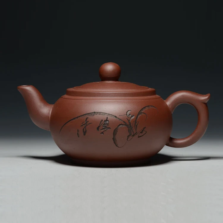 

Высококачественный чайник из исинской глины 350 мл тонкая ручная руда оригинальный большой объем Фиолетовый Глиняный Чайник бесплатная дос...