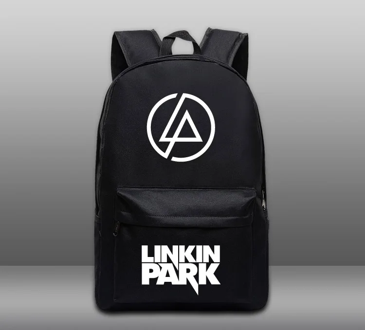 Linkin Park печать студентов школьная сумка мужской женский рюкзак для путешествий ноутбука рюкзаки мужские школьные сумки