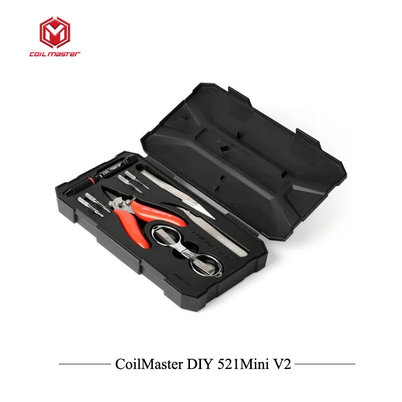 5 шт./лот набор CoilMaster Mini V2 для электронной сигареты DIY инструмент аксессуары пара