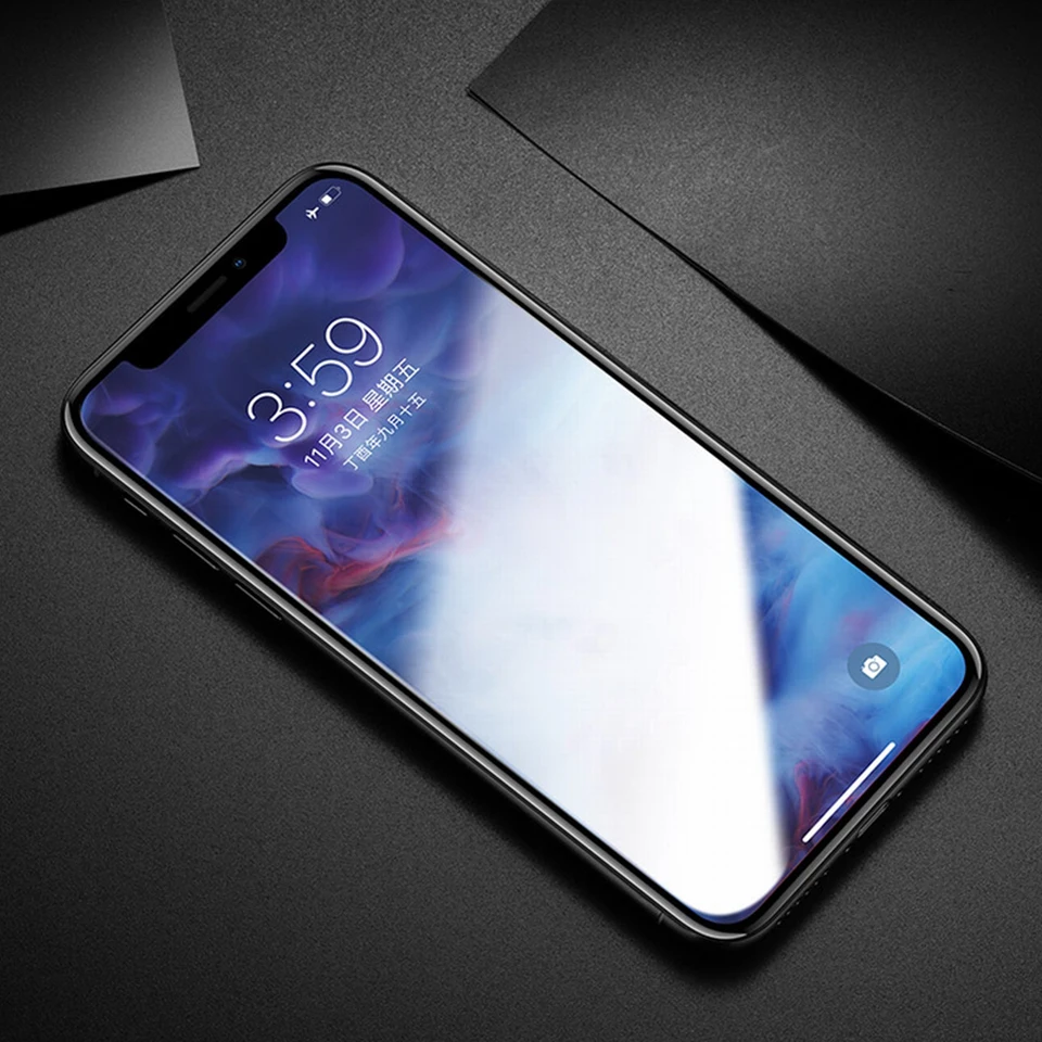 TeoYall Small Edge 6D полное закаленное стекло для iPhone XS Max XS XR X Защита экрана для Apple iPhone 6 6s 7 8 Plus стеклянная пленка