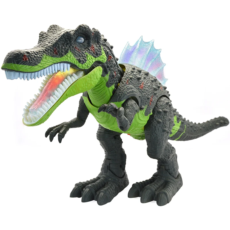 1 шт. электрическая детская игрушка Юрского периода ходячий динозавр светящийся