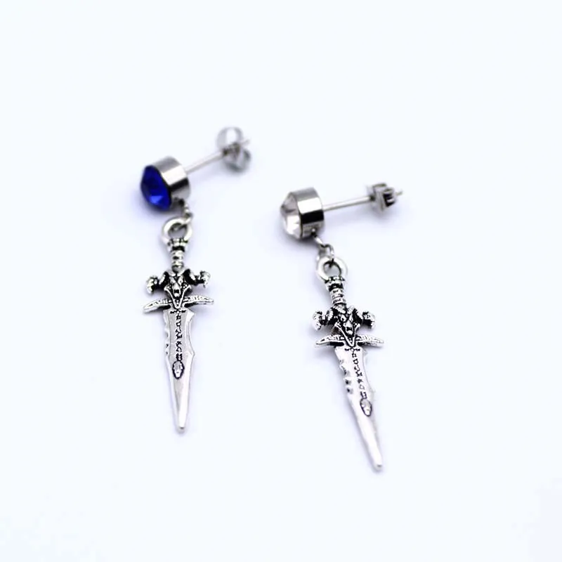 Оригинальный уникальный Для мужчин s один шип серьги из нержавеющей стали ребята