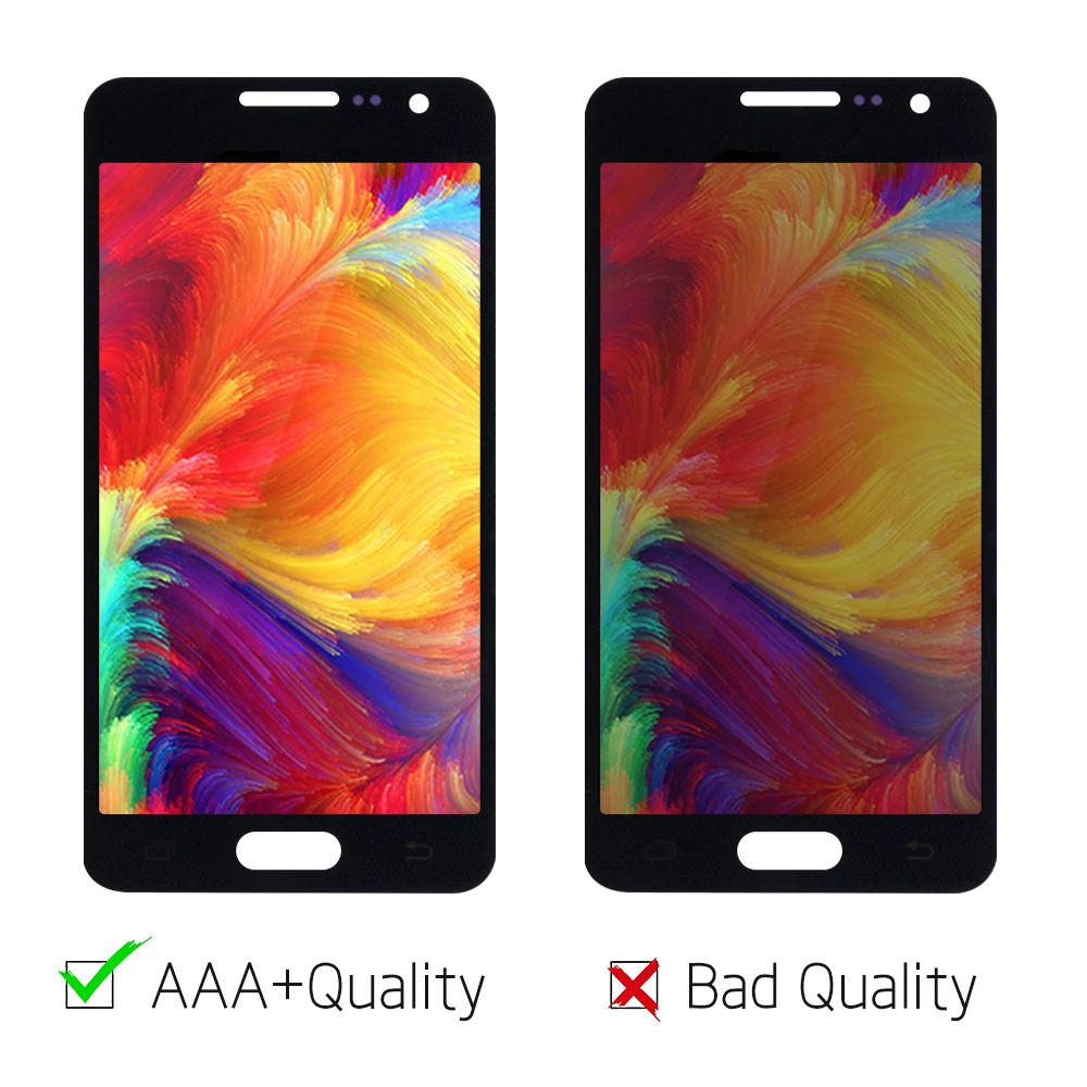 Оригинальный 4 5 ''Супер AMOLED LCD для SAMSUNG Galaxy A3 2015 A300 A300H A300F A300FU ЖК дисплей