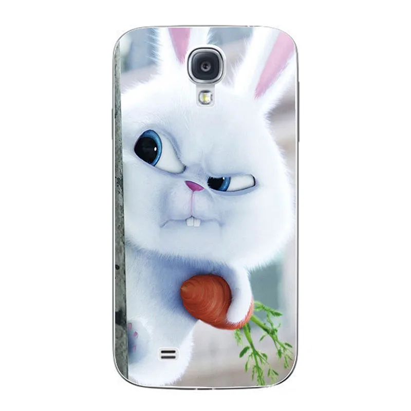Мягкий ТПУ чехол с мультяшным котом для Samsung Galaxy S4 Mini силиконовый S 4 чехлы задняя