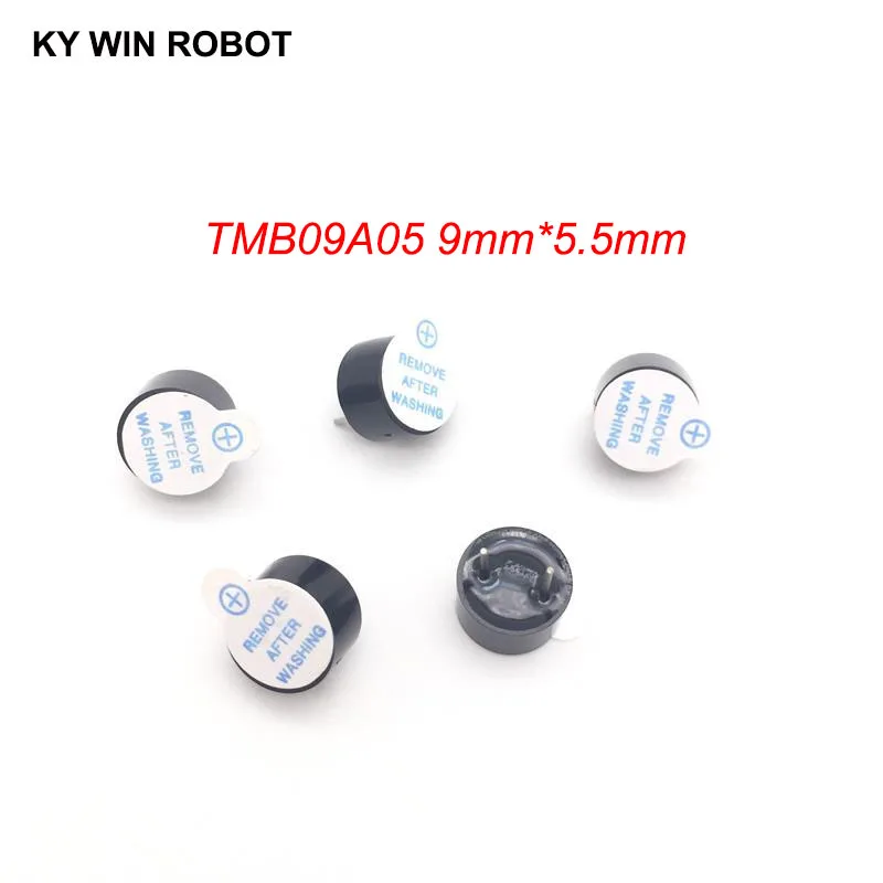 

[ electronic diy kit ] 5V active buzzer Electromagnetic 9*5.5MM TMB09A05 Pitch 5mm (SOT plastic tube length acoustic )(5 pieces)