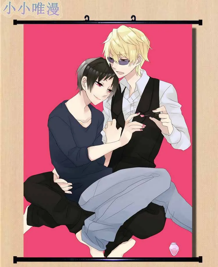 Декоративные изображения японского аниме DuRaRaRa! Настенные прокрутки для