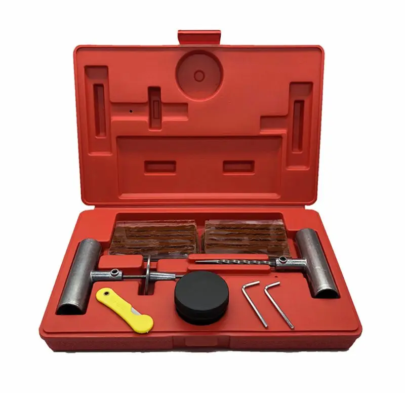

Universal Tire Repair Kit to Fix Punctures and Plug Flats 37-Piece Value Pack