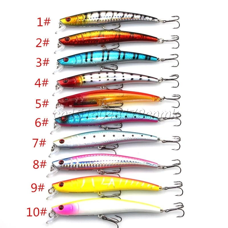 Высокого качества из жесткого пластика с колебание рыболовные приманки 11g/11 см