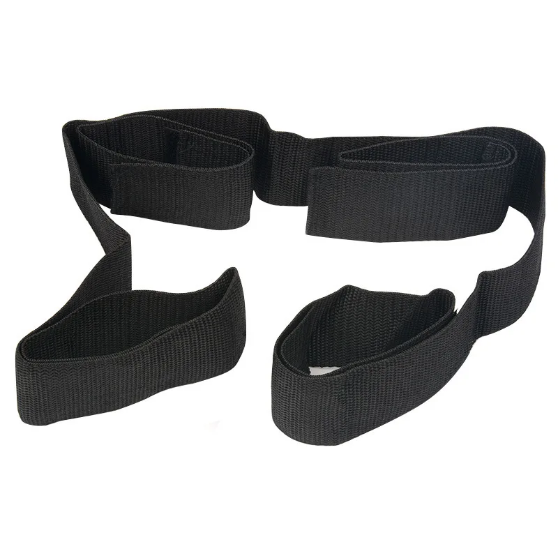 Нейлоновый БДСМ бондаж Фетиш флирт наручники для ног в стиле ведомого раба