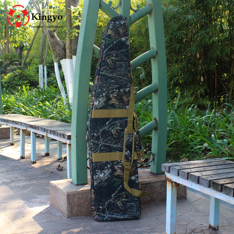 Сумка для переноски охотничьей винтовки 130 см из искусственной кожи защитный