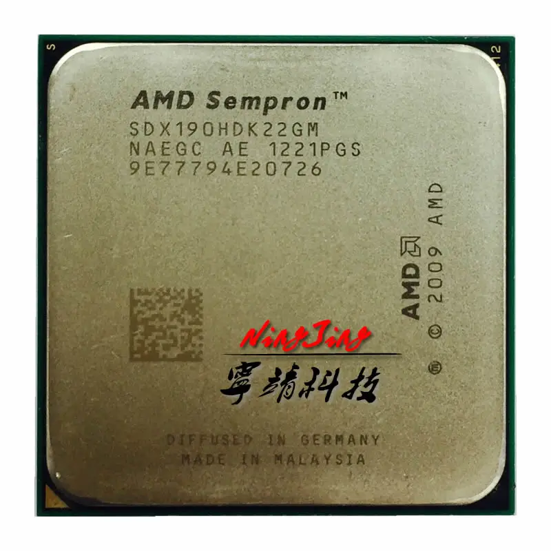 Двухъядерный процессор AMD Sempron X2 190 2 5 ГГц SDX190HDK22GM разъем AM3|socket am3|cpu processorcpu socket am3 |