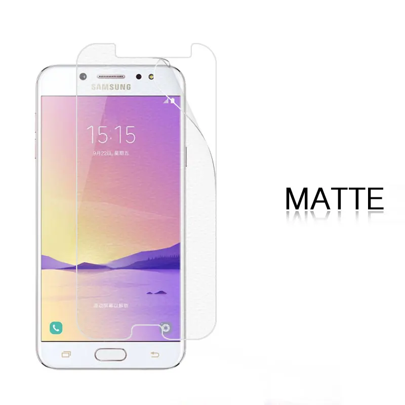 Матовая и глянцевая пленка для Samsung Galaxy C8 C7100 5 дюймов Защитная экрана HD LCD или