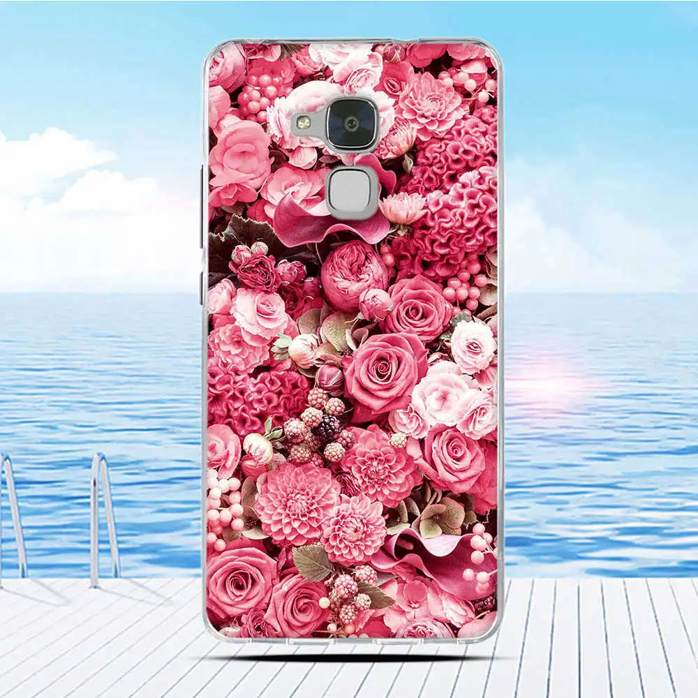 for Huawei Honor 5C 7 Lite Case Cartoon 3D Relief Printing Pattern Back Cover TPU Soft Silicone Coque Capa Funda | Мобильные