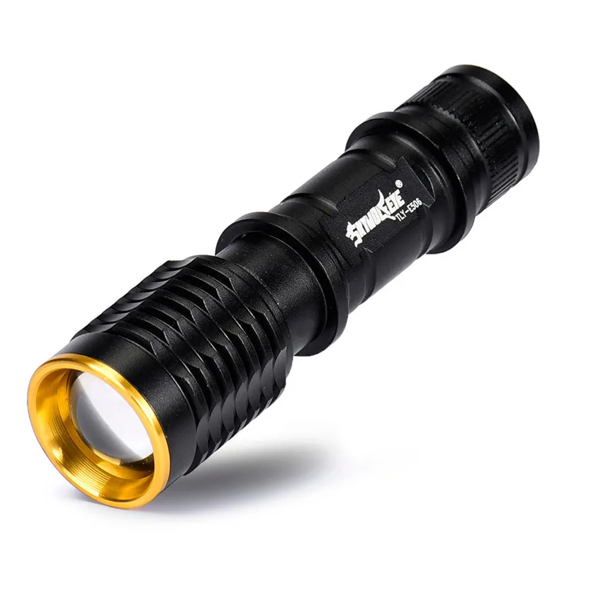 Высокое качество супер яркий 5000LM CREE Q5 AA/14500 масштабируемый светодиодный фонарик 3