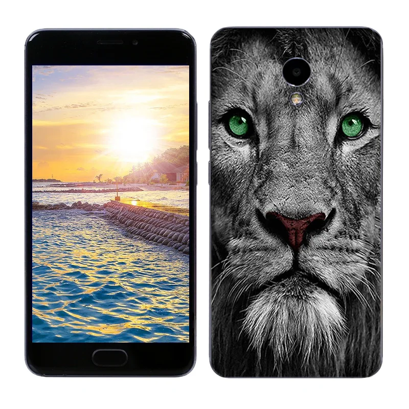 08 Чехол для Meizu X8 16X, мягкая задняя крышка из ТПУ с изображением тигра для Meizu M2 M3 M5 M6 Note, чехол для телефона s, силиконовый бампер, Fundas - Цвет: 08