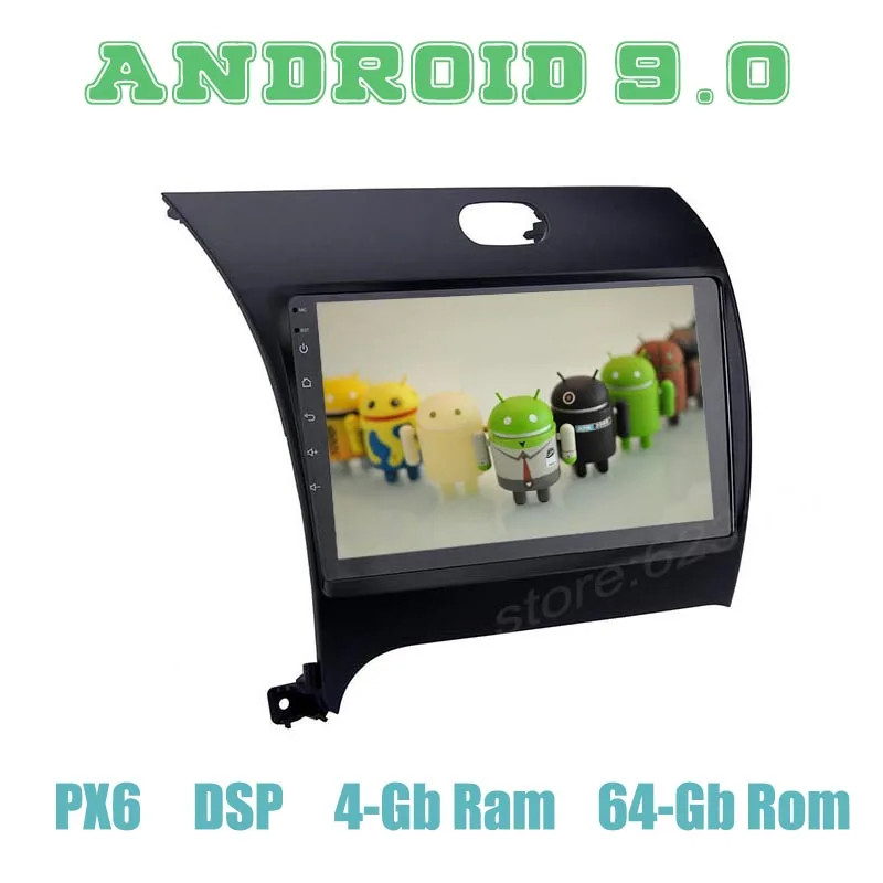 PX6 Android 9 0 Автомобильный GPS радио мультимедиа для Kia Cerato K3 Forte 2012-2016 с IPS экраном WIFI DSP