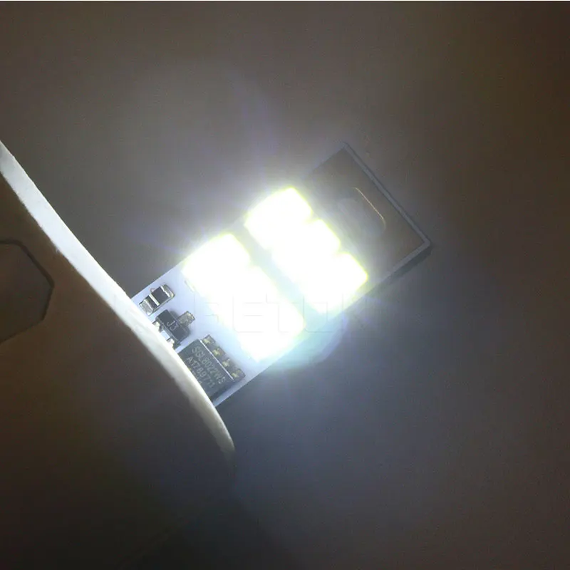 Kebidu Новинка 1 шт. мини сенсорный диммер карманная карта USB лампа питания 6