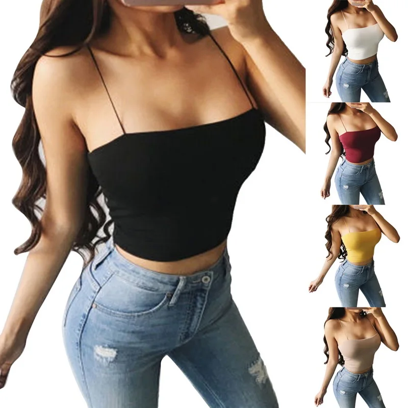 Женский жилет без бретелек Sfit однотонный эластичный рукавов для фитнеса йоги