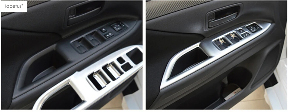 Аксессуары Lapetus для Mitsubishi Outlander 2013 2017 внутренняя дверная ручка панель