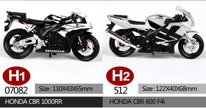 Maisto 1:18 Honda CRF 450 R красный мотоцикл литье под давлением модель игрушки в коробке 10021