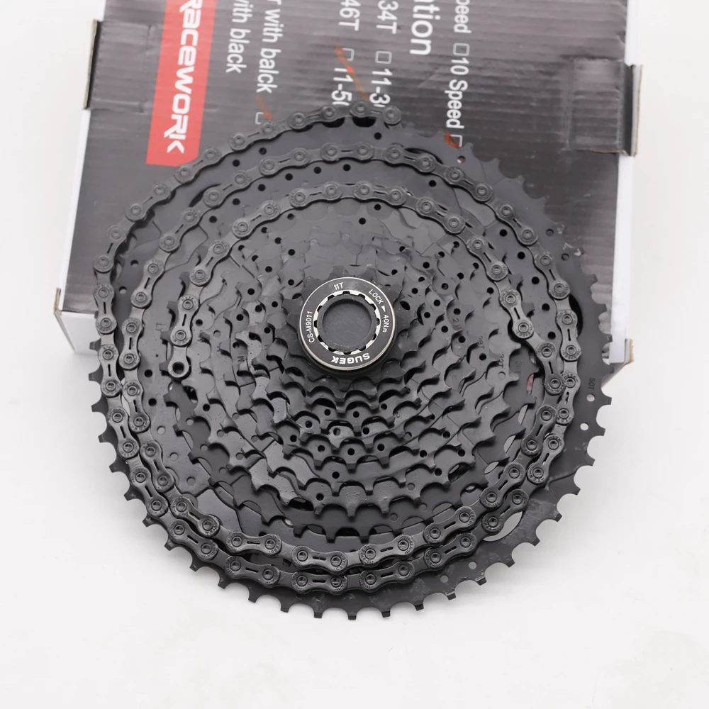 Racework CSMX80 11-50T 11 скорость широкоугольная кассета, черный# XTE1388 GX XG-1150 11-скоростная кассета