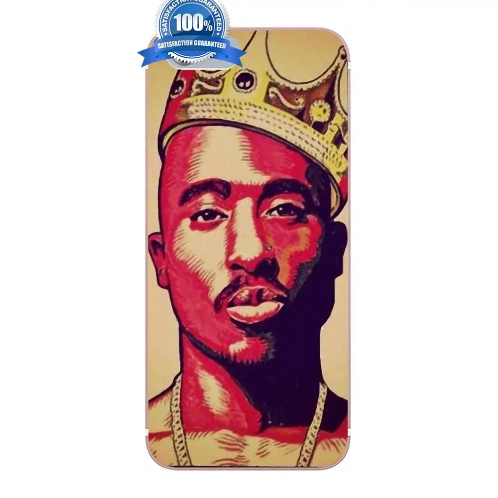 2pac Hiphop Rap Singer Tupac Shakur для Apple iPhone 4 4S 5 5C 5S SE 6 6S 7 8 Plus X LG G3 G4 G5 G6 K4 K7 K8 K10 V10 V20|Бамперы| |
