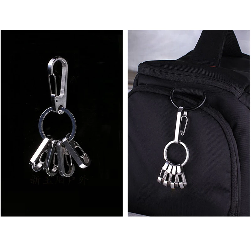 1 шт. многоцелевой пружинный карабины из нержавеющей стали 316 33 х15 мм |