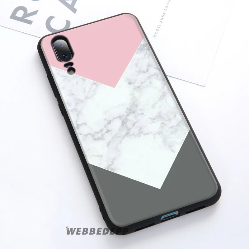 WEBBEDEPP Gold Marble Soft Case For Huawei P30 P20 Pro P10 P9 Lite 2017 P Smart 2019 &amp Nova 3 3i Y9 |