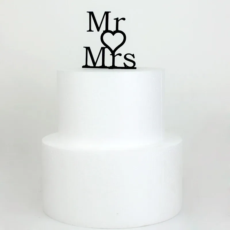 

Acrylic Bride And Groom Wedding Cake Topper Engagement Party Decoration Mr Mrs Topper