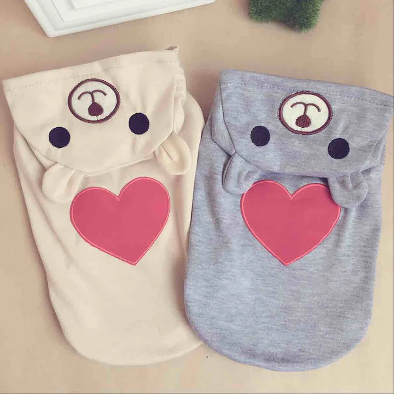 Одежда для собак одежда маленьких хлопковая пальто толстовки чихуахуа домашних