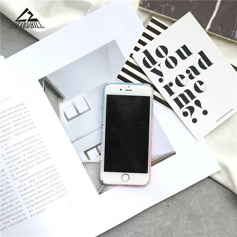 Lizardhill Pink Blue phone cases For iPhone 7 Case hard pc back Covers Apple 6 6S 8 Coque fundas for iphone X 10 |