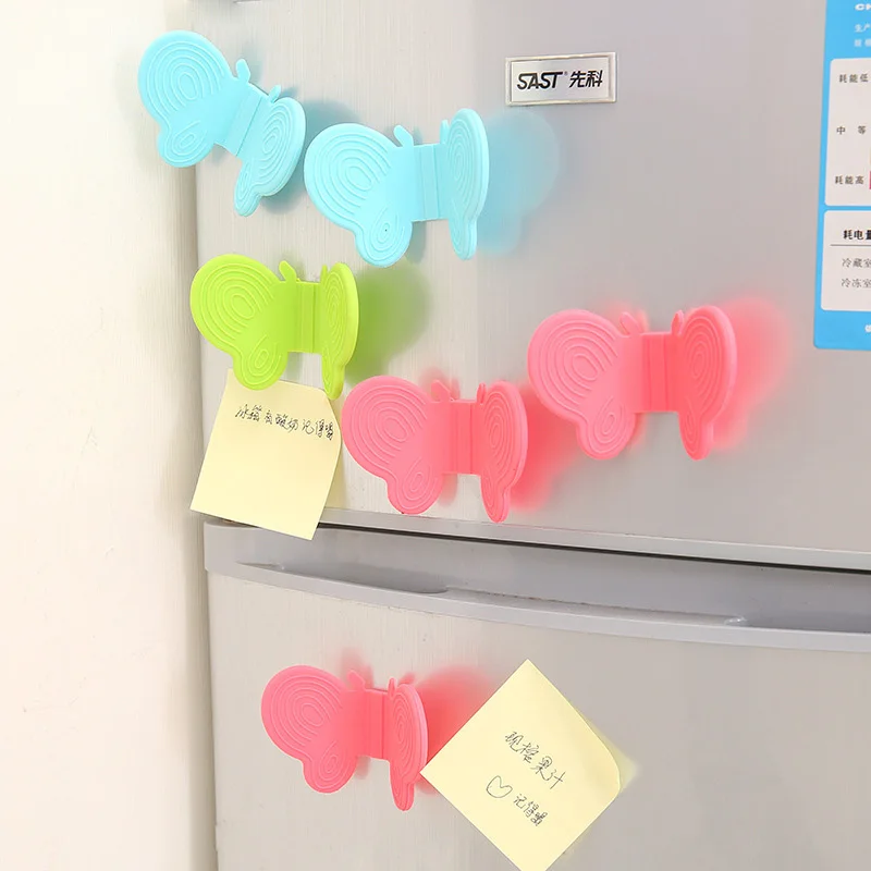 2 шт./лот кухонная Нескользящая силиконовая резиновая Магнитная тарелка чаша