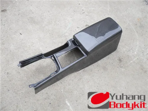 Замена центральной консоли с подлокотником накладка RHD CF подходит для 1999-2002 Skyline