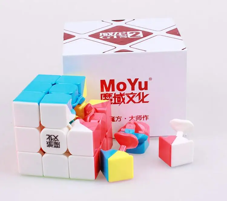 Cuber speed Magic moyu weilong gts2 скоростной куб 3x3x3 Профессиональные развивающие пазлы и gts 2 игрушки для детей