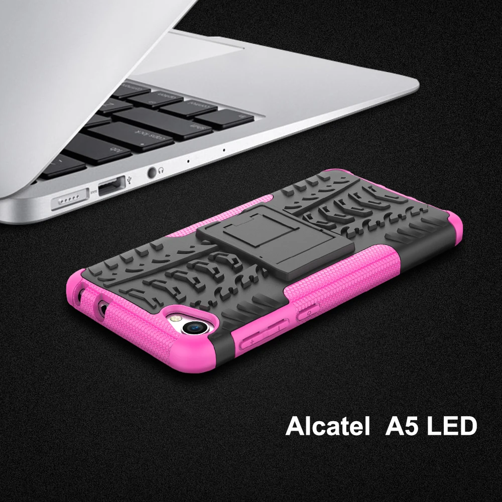 BrankBass TPU + PC чехол для Alcatel A5 светодио дный силиконовые ударопрочный Твердый