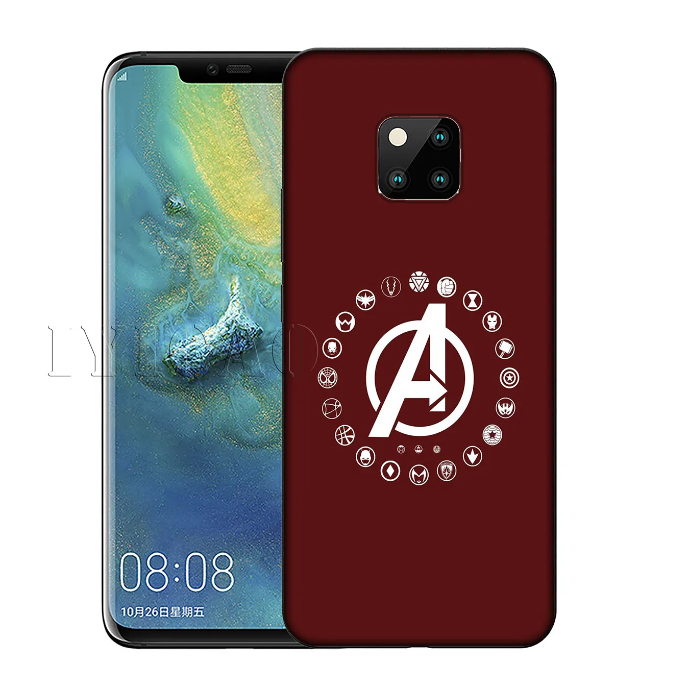 IYICAO Deadpool Iron Man Marvel Avengers Silicone Soft Case for Huawei Nova 3 3i 2i Mate 20 10 Pro Lite |