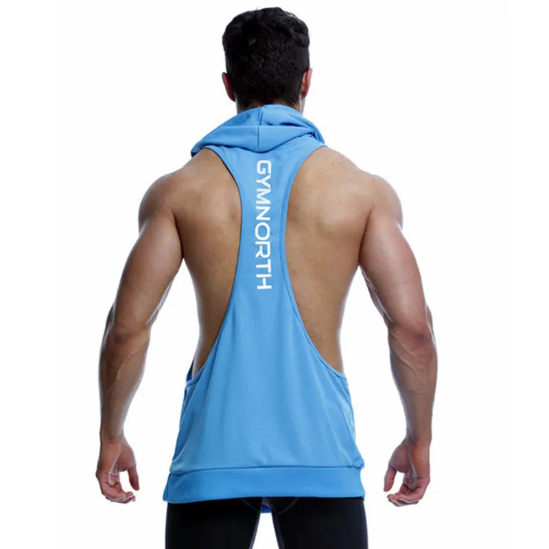 Спортивная Толстовка GYMNORTH для мужчин спортивная одежда фитнеса бодибилдинга без