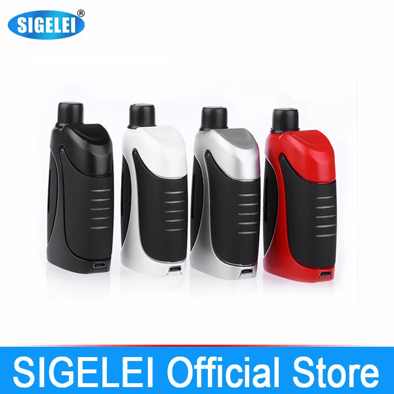 Карманный изящный vape kit Sigelei электронная сигарета Compak F1 мод 40 Вт + распылитель 2000