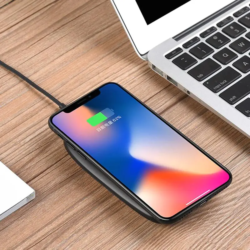 RYKKZ Беспроводной Зарядное устройство Новый складной 2 катушки Quick Charge 3 0 для iPhone