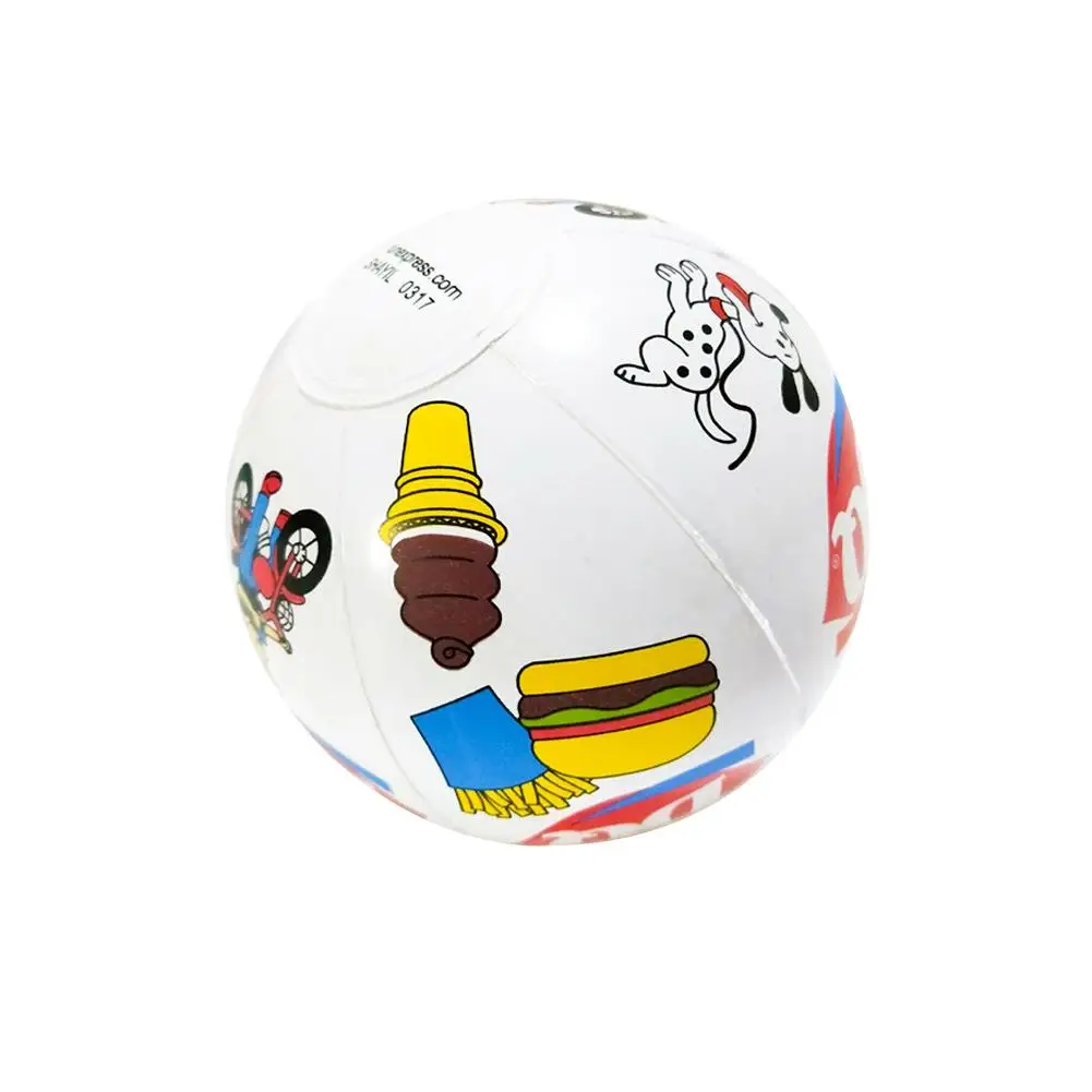 10 шт. надувной шар с высоким отскакиванием игрушка для плавания морской цветной